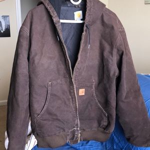 Carhartt Brown Jacket Size L - Great Condition